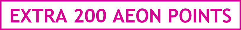 EXTRA 200 AEON POINTS