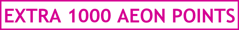EXTRA 1000 AEON POINTS