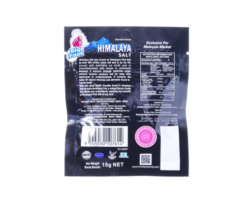 Himalaya Salt Candy 15g - Cool Lemon Flavor