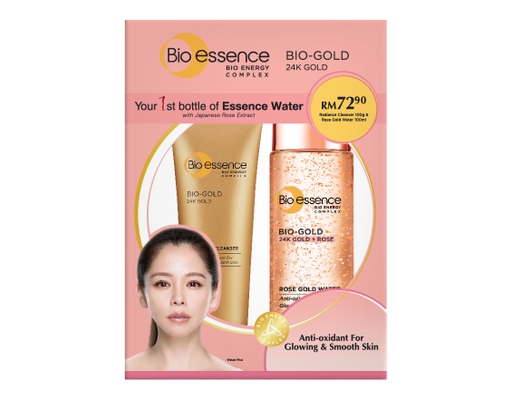 Bio -Essence Bio-Gold Cleanser 100G+Rose Gold Water 100Ml | myaeon2go