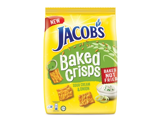 Jacob’s Baked Crisps Sour Cream 229g - Crispy