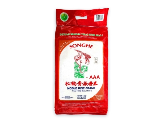 Songhe Thai Hom Mali Rice, 10 kg - Aromatic & Premium