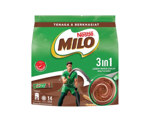 Milo 3-In-1 Activ-Go, 14 x 33g - Nourishing Energy