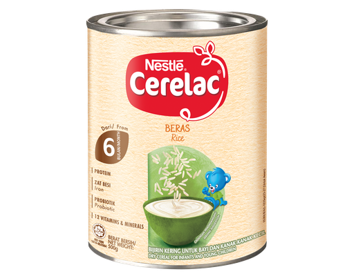 Nestle Cerelac Rice, 500g - Nutritious Infant Cereal