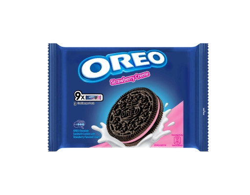 Oreo Multipack Strawberry, 248.4 g - Delicious Flavor