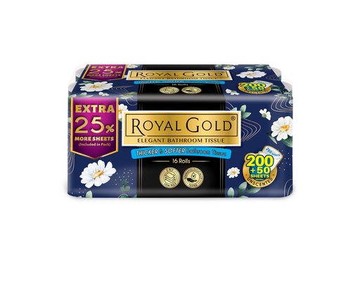 Elegant Toilet Roll 3Ply Royal Gold image 0