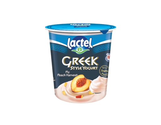 Greek Style Yogurt Peach Harvest Lactel image 0