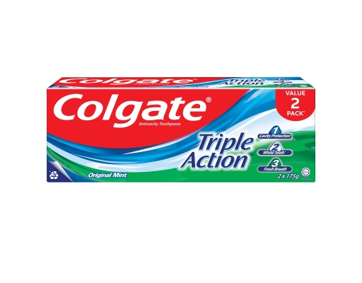 Triple Action Toothpaste Colgate image 0