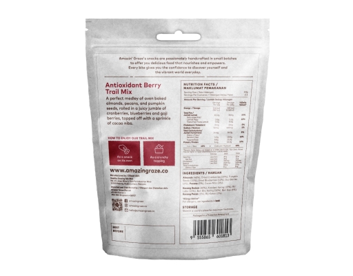 Antioxidant Berry Trail Mix Amazin' Graze image 1