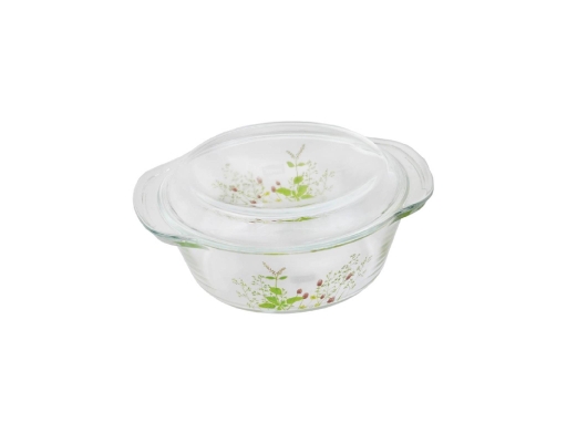 Provence Garden Casserole With Lid - 2.0L Pyrex image 0