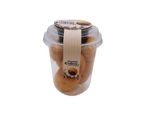 Donut Colek Coklat Gelap (Dark Chocolate Dip) La Boheme image 0