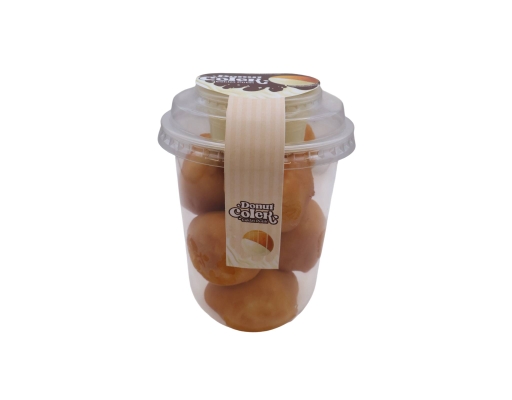 Donut Colek Coklat Putih (White Chocolate Dip) La Boheme image 0