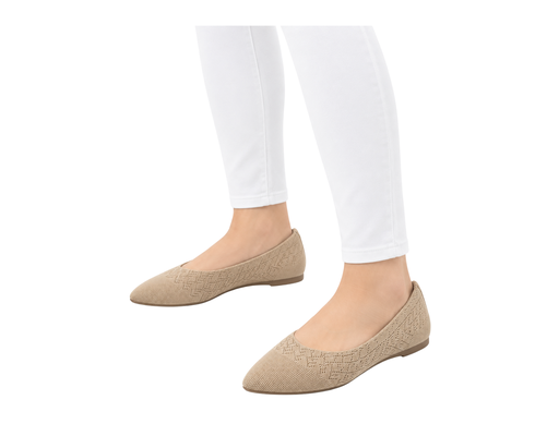 THE GOOD SHOES Knitted Flat Shoes | myaeon2go
