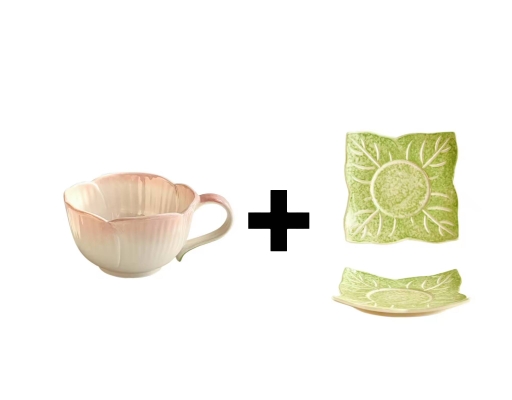 Gy 42 Anniversary Pink Peony Cup & Saucer image 0