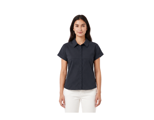 Short Sleeve Oxford Shirt TIZED LADIES image 0