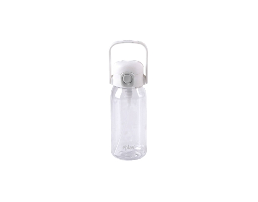 (Egcs-800Bpa) One Touch Bottle 800Ml -White Eplas image 0