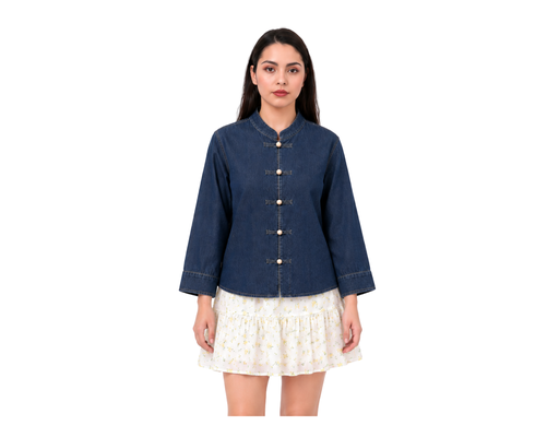 Denim Long Sleeve Jacket SCAR image 0