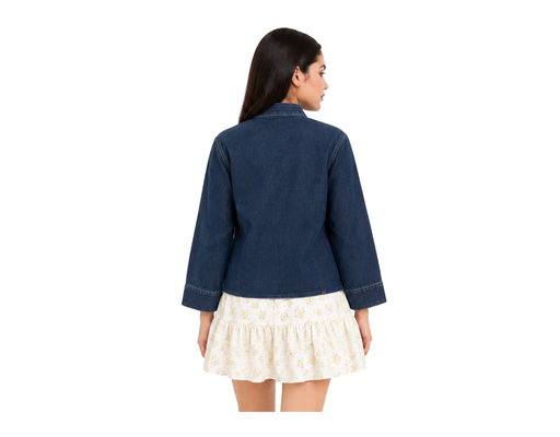 Denim Long Sleeve Jacket SCAR image 1