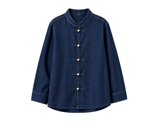 Denim Long Sleeve Jacket SCAR image 2