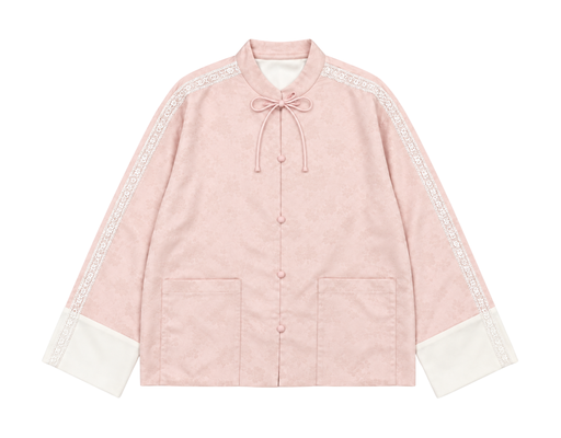 Satin Long Sleeve Jacket SCAR image 2