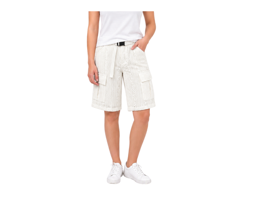 Lace Cargo Short Pants SCAR image 0