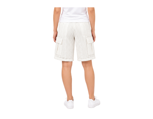 Lace Cargo Short Pants SCAR image 1