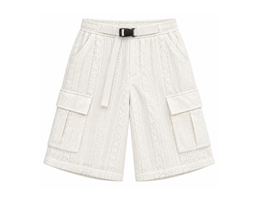 Lace Cargo Short Pants SCAR image 2