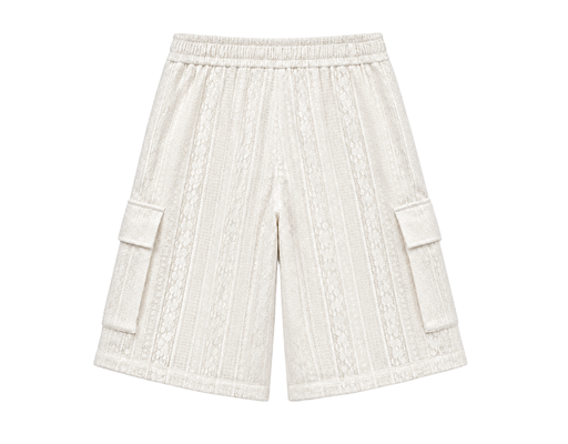 Lace Cargo Short Pants SCAR image 3