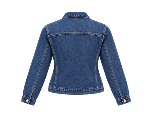 Long Sleeve Denim Jacket With Stone SCAR image 3