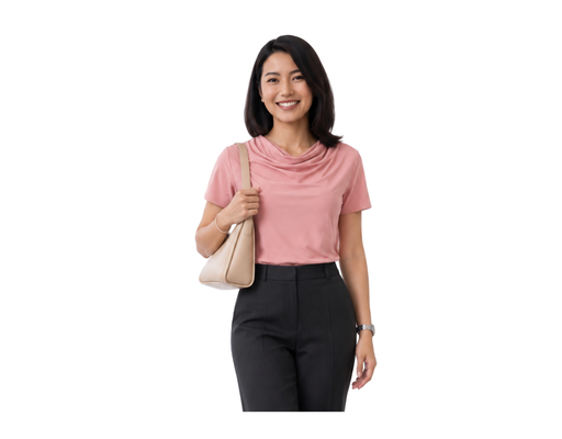 Agenda Cowl Neck Knit Top Agenda image 0