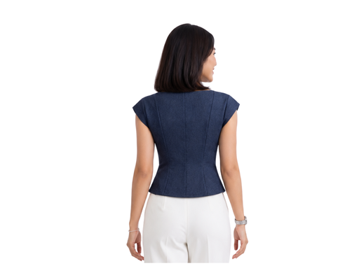 Agenda Cap Sleeve Blouse Agenda image 1