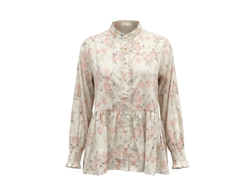 Rubber Printed Blouse Puteri image 3