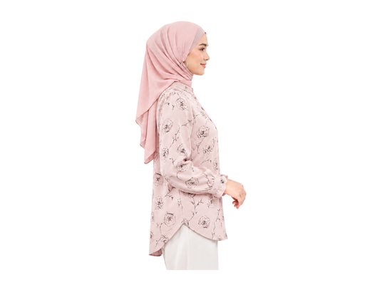 Velvet Shirt Puteri image 2