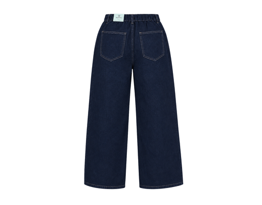 Denim Wide Pants PLUS COLLECTION image 3