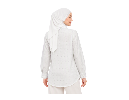 Rubber Print Blouse Puteri image 1