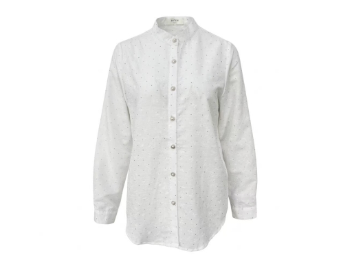 Rubber Print Blouse Puteri image 3