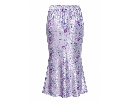 Shining Printed Skirt Puteri image 4