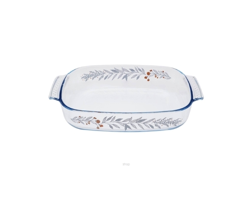 2.7L Rectangle Bakeware - Silver Crown Pyrex image 0