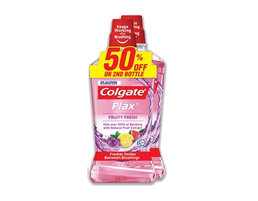 Mouthwash Plax Fruity Fresh Colgate image 0