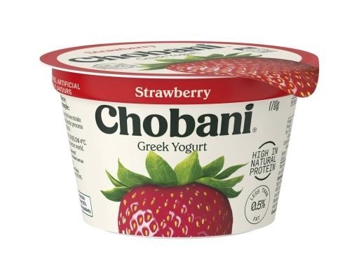 Strawberry 0% Fat Yogurt Chobani image 0