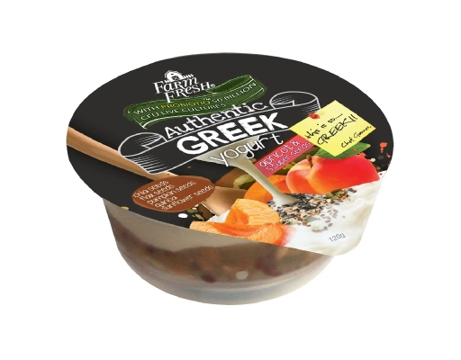 Greek Yogurt Apricot & 5 Super Seeds Farm Fresh image 0