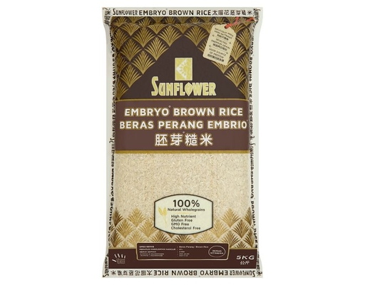 Sunflower Embryo Brown Rice, 5kg - High Nutrient