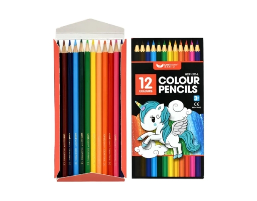 Unicorn 12 Colour Pencils (UCP-12C) | myaeon2go