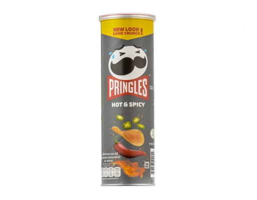 Potato Crisps Hot & Spicy Pringles image 0