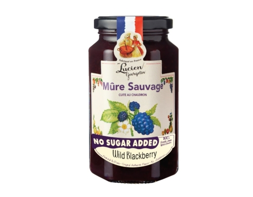 Natural Wild Blueberry Jam No Sugar Lucien Georgelin image 0
