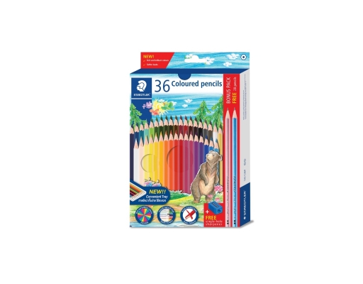 Coloured Pencil 36 Colours (143 C36P) Staedtler image 0