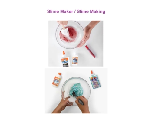 Washable Color Glue Blue Elmer's image 2