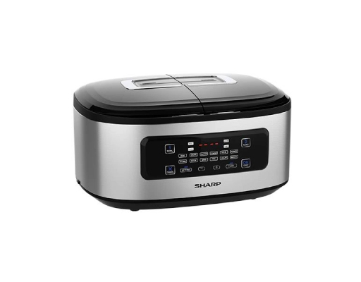 Sharp Twin Cooker (KNW509SL) | myaeon2go