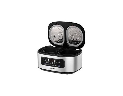 Sharp Twin Cooker (KNW509SL) | myaeon2go