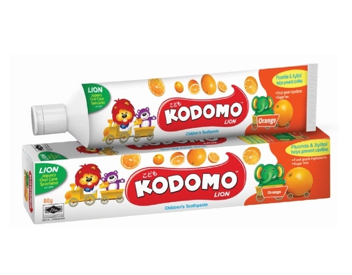 Kodomo Lion Toothpaste Orange | myaeon2go